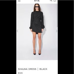 RtA SHAUNA DRESS | BLACK